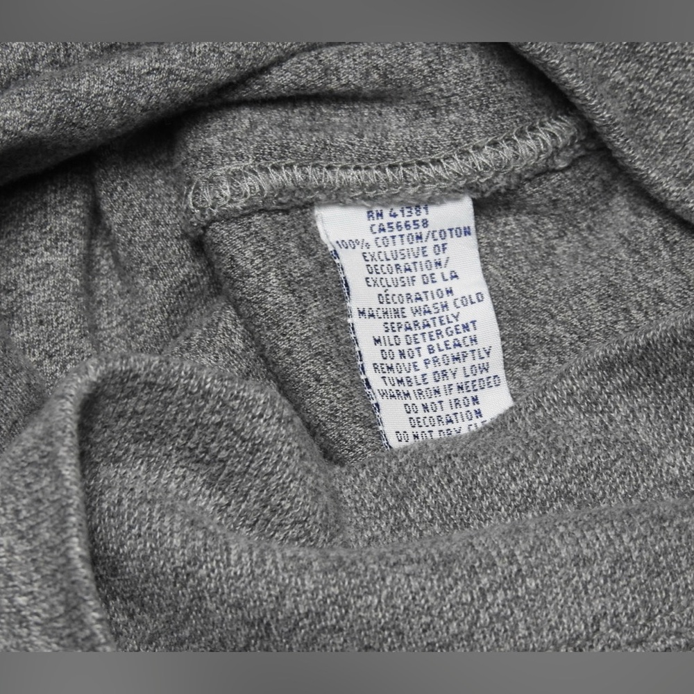 Polo Ralph Lauren Large Heather Gray Luxury Jersey Shawl-Collar Pullover Large - Picture 6 of 9